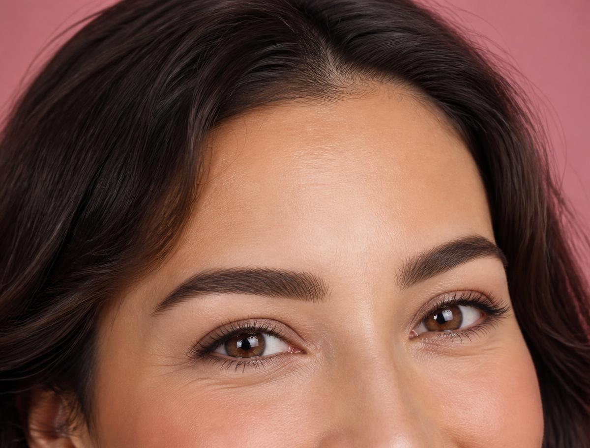 Healed microblading result with a soft natural brow finish, Mystic Beauty Morton Grove IL